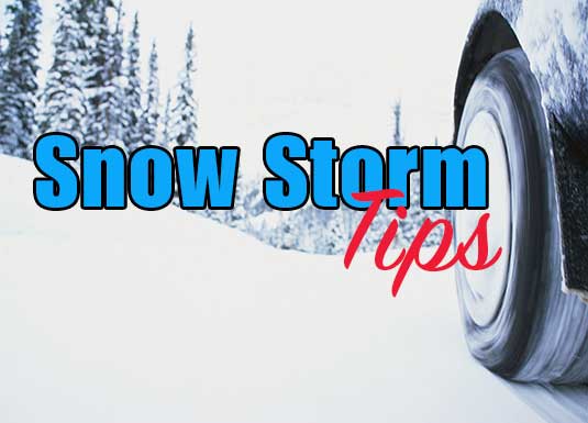 Snow Storm Tips