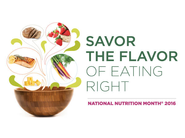 National Nutrition Month 2016