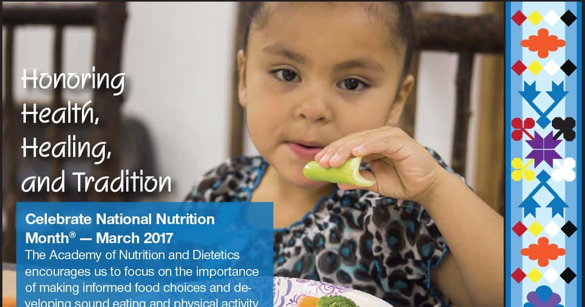 National Nutrition Month 2017