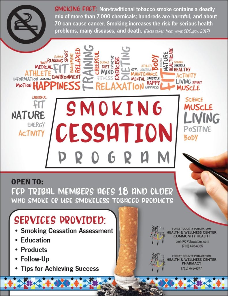 Smoking Cessation Offered at FCP Health & Wellness Center - Community Health